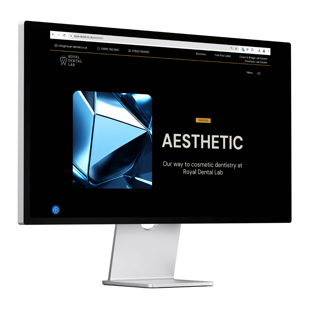 dental web design
